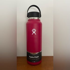 Hydroflask water bottle wide mouth 40oz